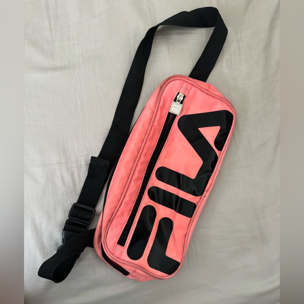 Fila- sliding belt bag pink